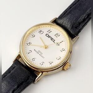 Vintage Opel Vita Women’s Quartz Watch – Gold-Tone, Japan Mov’t